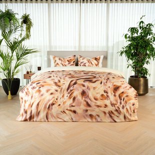 Futo- Dekbedovertrek - Katoensatijn  - 260/200-220 - Multi