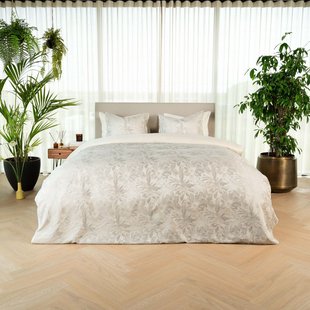 Kaede- Dekbedovertrek - Tencel  - 260/200-220 - Zilvergrijs