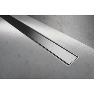 Easy Drain Compact 50 taf low zero douchegoot 90cm m1 waterslot 50 mm rvs geborsteld edm1taflz900-50