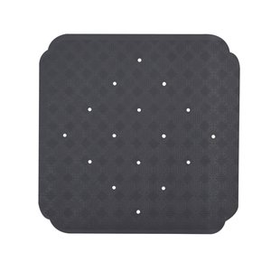 Spirella Antislip Badmat Ruby - Grijs - 53x53cm