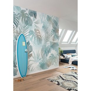 Komar Fotobehang Aqua Flora