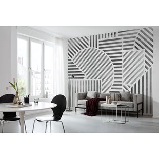 Jkomar Fotobehang Jeux Lignes