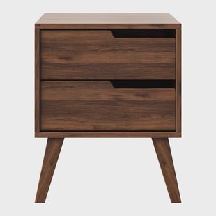 by fonQ Nordo Nachtkastje - Rechts - Walnoot