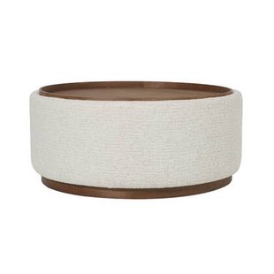 DÉJA Living - Salontafel Beige|Walnoot - Incl. Opbergruimte - Marcia