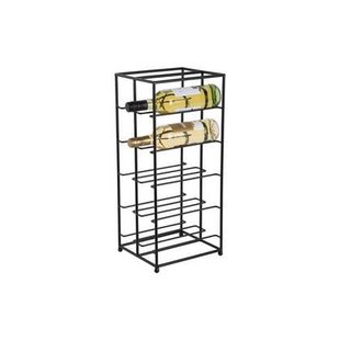 Vtw Living - Wijnrek van Metaal - Zwart
