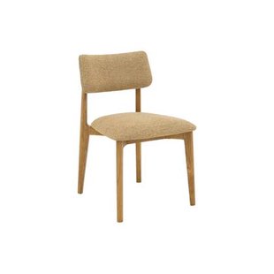 Goossens Eetkamerstoel Kris, Essen zonder armleuning - Textiel