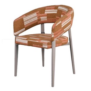 DÉJA Living - Eetkamerstoel Terracotta|Greige - Malmö - Set van 2