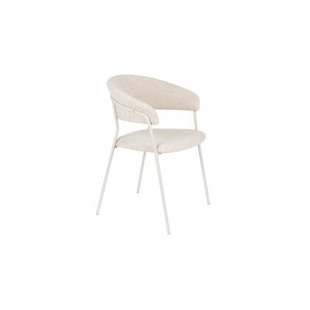 Giga Meubel - Eetkamerstoel Beige|Off White - Zeri - Set van 2