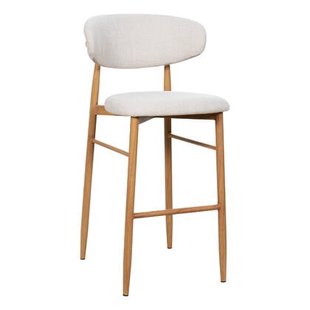 Giga Meubel - Barkruk Alexia Beige|Naturel - Set van 2