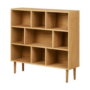 Artichok August Boekenkast Naturel - 112 x 105 cm