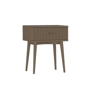 Nachtkastje Sem - Bruin|Hout - Mango - Hout