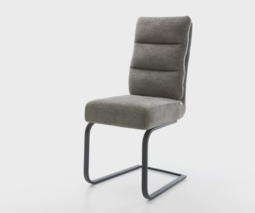 DELIFE Sledemodel Pela-Flex bouclé zacht mud sledemodel vlak zwart pocketveer kern