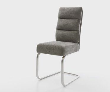 DELIFE Sledemodel Pela-Flex bouclé zacht mud sledemodel vlak roestvrij staal pocketveer kern