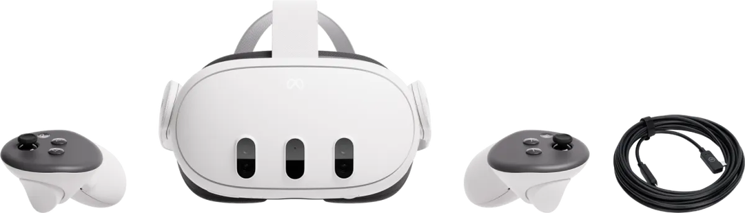 Meta Quest 3 512GB + BlueBuilt PC Link Cable