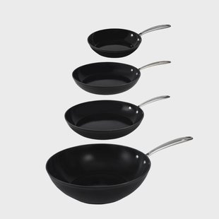 Signature Koekenpannenset 3-delig + Wokpan 30 cm