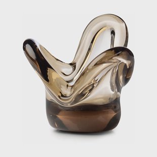 Tinted Visser kaarsenhouder Brown