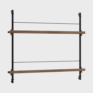 MOEBE Moebe tijdschriftstandaard Smoked oak-black