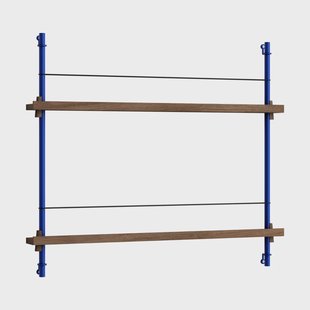 MOEBE Moebe tijdschriftstandaard Smoked oak-blue