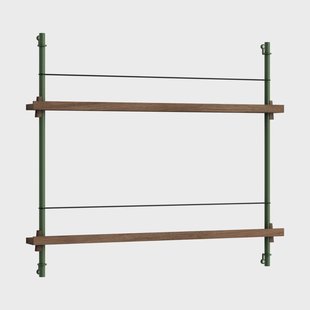 MOEBE Moebe tijdschriftstandaard Smoked oak-green