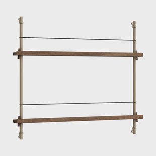 MOEBE Moebe tijdschriftstandaard Smoked oak-grey