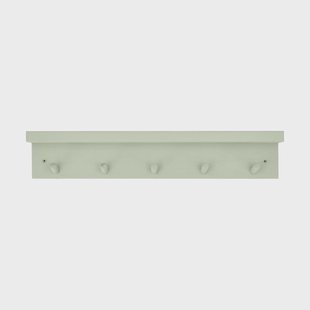 Scandi Living Alley knopplist met plank Groen