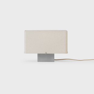 Audo Copenhagen Nonna tafellamp 24 cm Geborsteld aluminium-sand