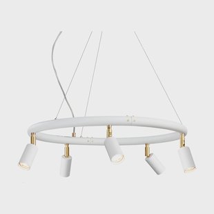 Örsjö Belysning Starlight ronde wand- & plafondlamp Ø60 cm Witte structuurlak RAL 9016