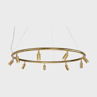 Örsjö Belysning Starlight ronde wand- & plafondlamp Ø100 cm Ruw messing