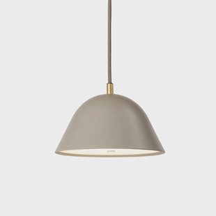 Örsjö Belysning Streck hanglamp small 11×21 cm Warmgrijs RAL 7032