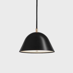 Örsjö Belysning Streck hanglamp small 11×21 cm Zwart RAL 9005