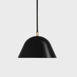 Örsjö Belysning Streck hanglamp large 19×36 cm Zwart RAL 9005