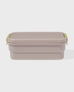 HEMA Lunchbox modulair 12.5x17.5x6.6cm grijs (grijs)