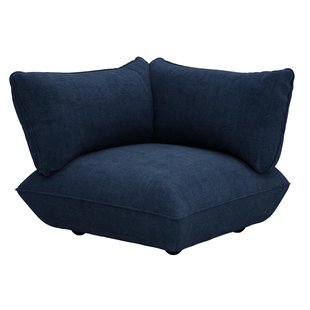 Fatboy Sumo Hoekbank Links Recycled Cord Deep Blue