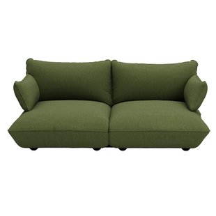 Fatboy Sumo 2-zits Bank Recycled Boucl&eacute; Leaf Green