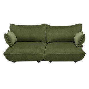 Fatboy Sumo 2-zits Bank Recycled Velvet Deep Green