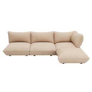Fatboy Sumo Hoekbank Rechts Recycled Cord Beige