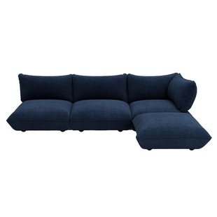 Fatboy Sumo Hoekbank Rechts Recycled Cord Deep Blue
