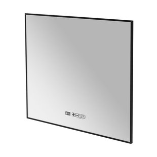 Eurom Sani 600 Mirror Infraroodpaneel met spiegel - 100x70cm - LED verlichting - WiFi - 600 watt - mat zwart 350746