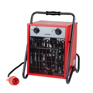 Eurom Industrial EK 9002 Werkplaatskachel krachtstroom 9000watt Rood 332698