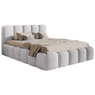NADUVI Collection Bedframe Chloe II bouclé met opbergruimte 160 x 200