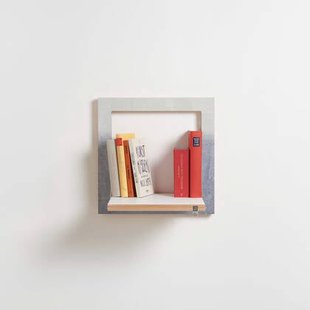 Fläpps plank 40x40-1 - Fading Grey door Monika Strigel