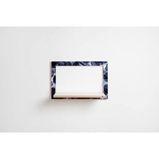 Fläpps plank 60x40-1 - Bubbles Indigo door Pattern Studio