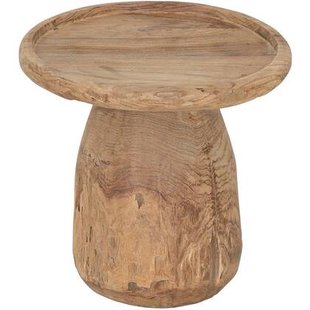 MUST Living Antiques Side table Tambora ,±45xØ50 cm, recycled teakwood