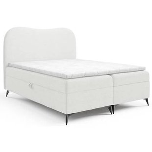 NADUVI Collection Boxspring Adler bouclé met opbergruimte 140 x 200 cm