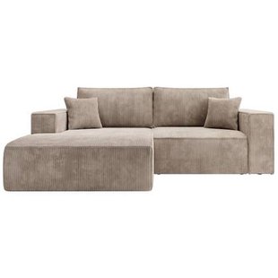 NADUVI Collection Hoekslaapbank Galine ribstof links