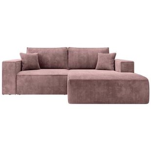 NADUVI Collection Hoekslaapbank Galine ribstof rechts