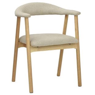 NADUVI Collection Eetkamerstoel Deven bouclé