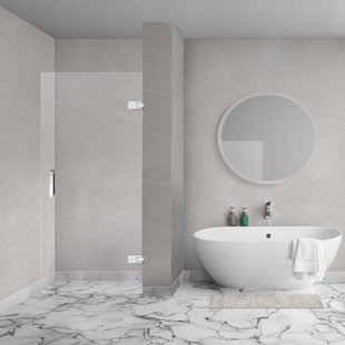 Aqua Vista Galatina Nisdeur - 77.5x200cm - excl. montageset - helder glas R-GS-LX-C775