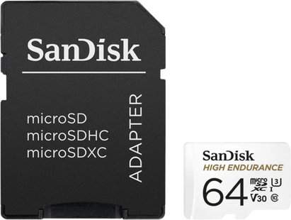 Sandisk MicroSDXC High Endurance 64GB 40MB/s