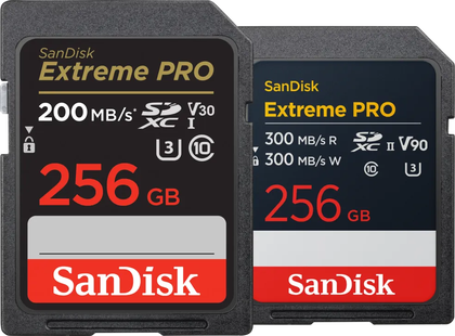 SanDisk SDXC Extreme Pro 256GB 140MB/s Duo Pack